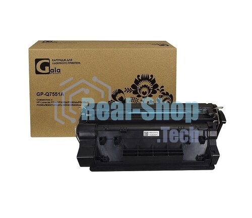 Картридж лазерный GalaPrint GP-Q7551A (№51A) для принтеров HP LaserJet P3005/P3005d/P3005dn/P3005n/P3005x/M3027/M3027x/M3035/M3035xs 6500 копий