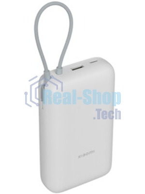 Портативный аккумулятор Xiaomi BHR9738GL 20000mAh QC3.0/PD2.0 22.5W 3A USB-A/USB-C светло-серый