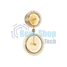 Настенный светодиодный светильник Ambrella light LH31118/2 BS/CL латунь/прозрачный 15W 3000K 200*90*390
