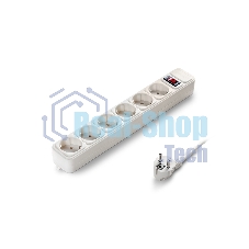 Сетевой фильтр ExeGate EX266866RUS SP-6-1.5W (6 розеток, 1.5 м, евровилка, белый)
