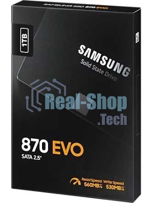 Накопитель SSD Samsung 870 EVO, 1Tb, SATA III, 2.5