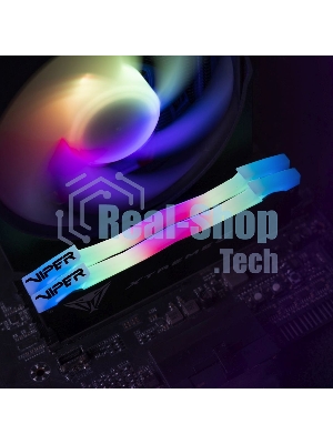 Оперативная память Patriot Viper Xtreme 5, DDR5, 48GB (2x24GB), 8000MHz, CL38, DIMM, с радиаторами, RGB, черный