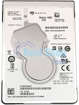 Жесткий диск Seagate Original SATA-III 2Tb ST2000LM007 (5400rpm) 128Mb 2.5