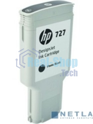 Картридж струйный HP 727 с серыми чернилами для принтеров Designjet, 300 мл