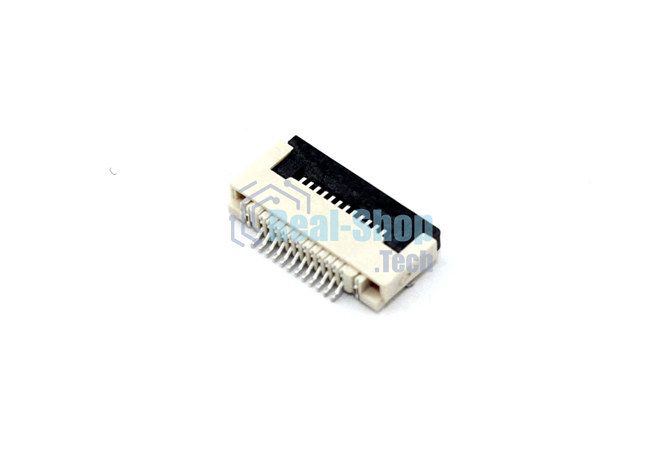 Разъем FPC Flip-Lock 0510-12RLGF 12 pin высота 1мм шаг 0,5мм