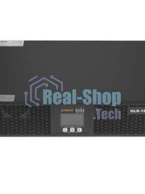 Источник бесперебойного питания ExeGate ServerRM UNL-1000.LCD.AVR.2SH.3C13.USB.2U 1000VA/650W, Color LCD, AVR, 2*Schuko+3*C13, USB, 2U, установка в стойку, черный