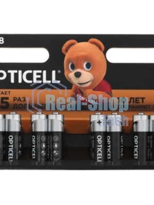 Батарея Opticell Basic LR6 AA (4шт) блистер