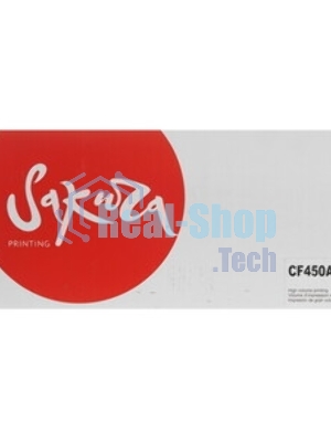 Картридж Sakura CF450A для HP, черный, 1500 к.