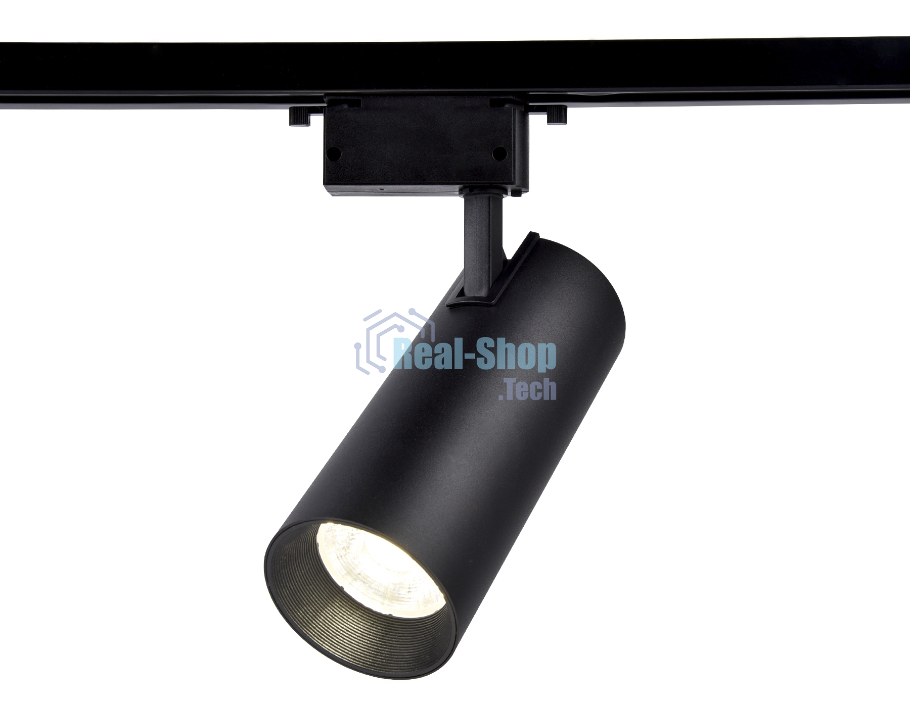 Трековый однофазный светодиодный светильник Ambrella light GL5859 BK черный LED 20W 4200K 24°