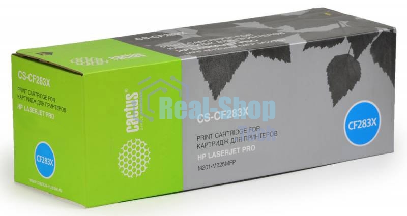 Картридж лазерный Cactus CF283X (CS-CF283X) черный (2200 стр.) для принтеров HP LaserJet Pro M225dn/M201/M202