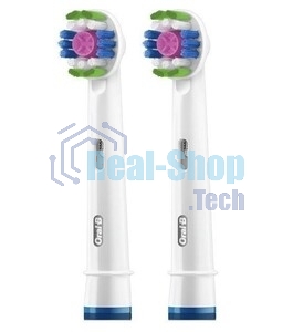 Насадка для зубных щеток Oral-B 3D белый (упак.:4шт)