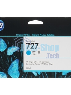 Картридж струйный HP 727 B3P19A голубой для HP DJ T920/T1500 (130мл)