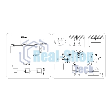 Светильник Ambrella light TR303045/3 WH/GD белый/золото E27/3 max 60W 540*100*270