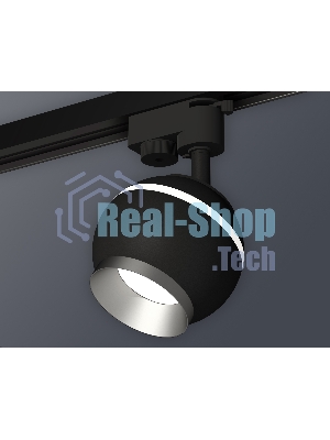 Светильник Ambrella light XT1102004 SBK/MCH черный песок/хром матовый GU5.3 LED 3W 4200K (A2521, C1102, N7033)