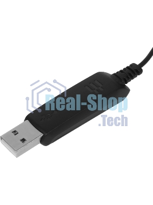Гарнитура EPOS PC 8 чёрный, проводная, USB, подвижный микрофон, выключение микрофона