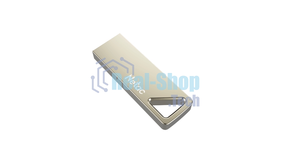 Флешка USB Netac U326 (NT03U326N-016G-20PN), 16Gb, USB 2.0, R/W 50/15, серебристый
