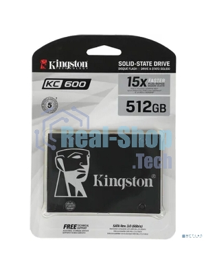 Накопитель SSD Kingston KC600, 512Gb, 2.5