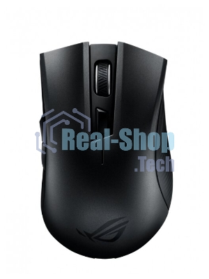 Мышь беспроводная ASUS ROG Strix Carry черный, 7200 dpi, радиоканал, Bluetooth, USB, кнопки - 6