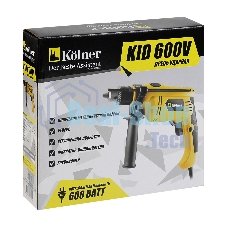 Дрель ударная Kolner KID 600V кн600в