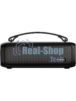 Колонка портативная Hyundai H-PS1020 черный 16W 2.0 BT 10м 1500mAh