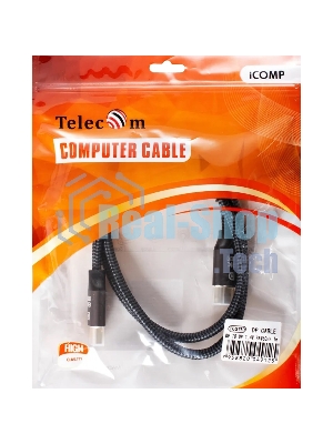 Кабель соединительный DP-DP 1.4V 8K@60Hz 1м, Telecom Pro TCG750-1M