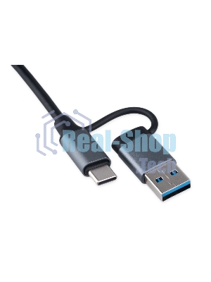 USB-концентратор Gembird UHB-C445, USB/USB Type С, USB 3.0, 4хUSB 2.0, USB Type-C, USB
