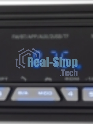 Автомагнитола Digma MCP-227B, 1 DIN, Bluetooth, USB Type-A, AUX, пульт ДУ
