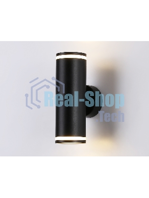 Настенный светильник FW2489/2 BK черный GU10/2 max 12W 170*55*95
