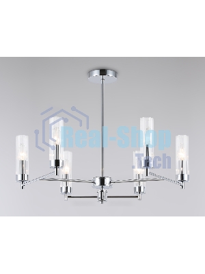 Люстра Ambrella light LH55151/6 CH/CL хром/прозрачный E14/6 max 40W D675*520
