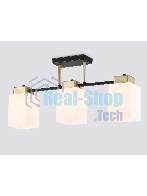 Светильник Ambrella light TR303046/3 BK/GD черный/золото E27/3 max 60W 540*100*270
