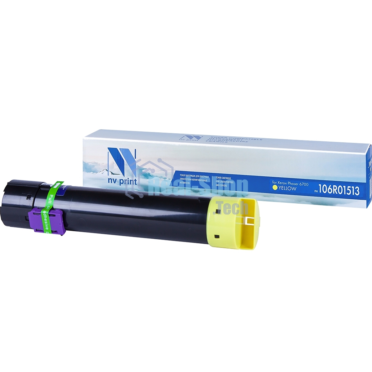 Картридж NVPrint совместимый Xerox 106R01513 Yellow для Phaser 6700 (5000k)