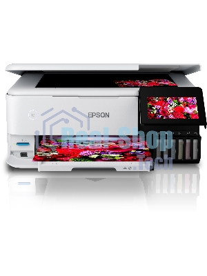 МФУ струйное Epson L8160 (C11CJ20404/403/402) A4 Duplex Net WiFi USB RJ-45 черно-белый