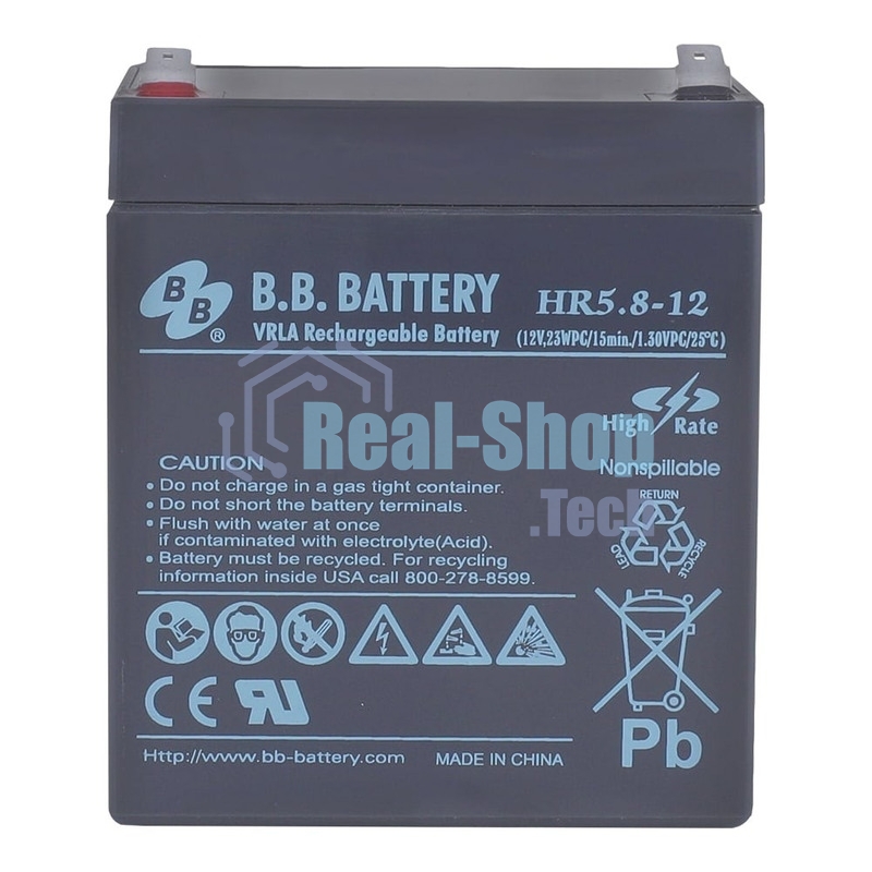 Аккумуляторная батарея В.В.Battery HR 5,8-12