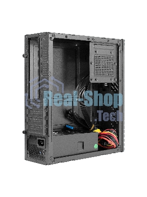 Компьютерный корпус Desktop ExeGate MI-302U-450 (mATX/mini-ITX, TPS450 8см, 1хUSB+1хUSB 3.0, HD аудио, черный)