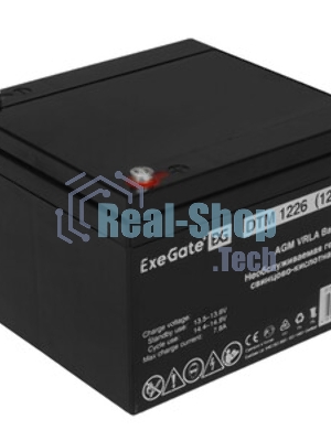 Батарея для ИБП ExeGate DT 1226 (12V 26Ah), клеммы под болт М5
