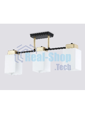 Светильник Ambrella light TR303046/3 BK/GD черный/золото E27/3 max 60W 540*100*270