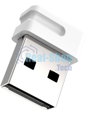Флешка USB Netac U116 (NT03U116N-064G-20WH), 64Gb, USB 2.0, R/W 70/30, белый