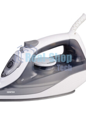 Утюг Centek CT-2321 серый, 2200 Вт, 30 г/мин, 110 г/мин, 210 мл
