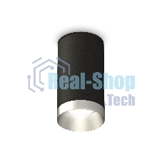 Светильник Ambrella Light XS6323023 SBK/MCH черный песок/хром матовый MR16 GU5.3 (C6323, N6133)