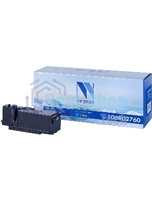 Картридж лазерный NVPrint совместимый Xerox 106R02760 Cyan для Phaser 6020/6022/WorkCentre 6025/6027 (1000k)