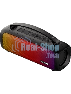 Колонка портативная Hyundai H-PS1020 черный 16W 2.0 BT 10м 1500mAh