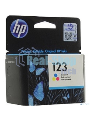 Картридж струйный HP 123 F6V16AE многоцветный, 100 стр., для HP DJ 2130