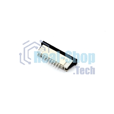 Разъем FPC Half Coverage Top Contact 1.0K-BS-8PWB 8 pin высота 2мм шаг 1мм
