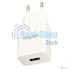 Сетевое зарядное устройство PERFEO с разъемом USB, 1А, белый