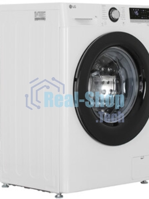 Стиральная машина LG F2V3PS6W белый, загрузка фронтальная 8 кг, 1200 об/мин., класс: A