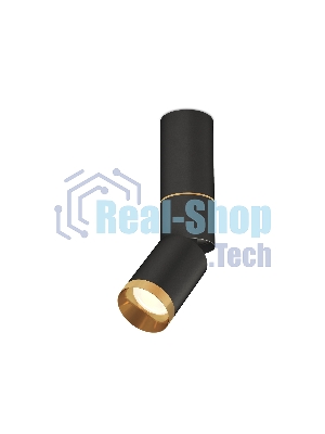 Светильник Ambrella Light XM6313130 SBK/PYG черный песок/золото желтое полированное MR16 GU5.3