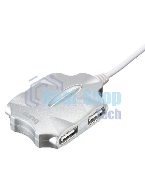 USB-концентратор Buro BU-HUB4-0.5-U2.0-Candy, USB 2.0, USB 4 порта, USB