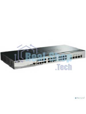 Коммутатор управляемый стекируемый D-Link DGS-1510-28X/A1A SmartPro с 24 портами 10/100/1000Base-T и 4 портами 10Gbase-X SFP+
