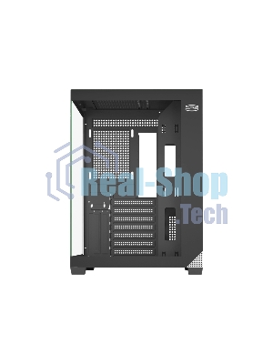 Компьютерный корпус без блока питания PCCooler C3T700 BK, Midi-Tower, TG, no fans, 1xUSB-A 3.0 + 1xUSB-A 2.0 + 1xUSB-C, ATX, mATX, mITX черный
