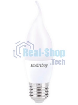 Лампа светодиодная Smartbuy-C37-9,5W/6000/E27